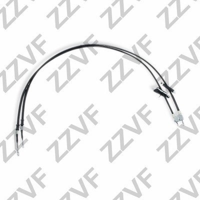 Vajer, parkeringsbroms, Bak, Mitt Zzvf ZVTC055 ZZVF
