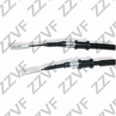 Vajer, parkeringsbroms, Bak, Mitt Zzvf ZVTC055 ZZVF