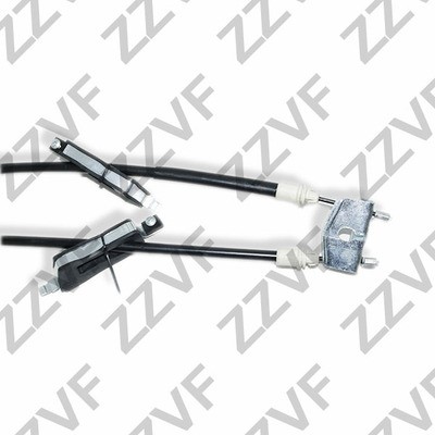 Vajer, parkeringsbroms, Bak, Mitt Zzvf ZVTC055 ZZVF