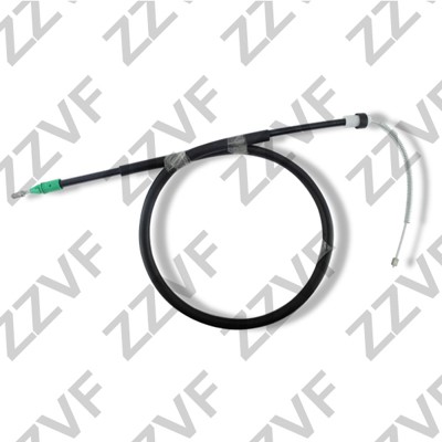 Vajer, parkeringsbroms, Höger bak Zzvf ZVTC082 ZZVF