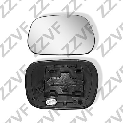 Spegelglas, yttre spegel, Vänster Zzvf ZVTO1112L ZZVF