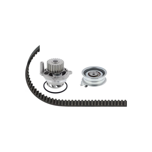 Kamremskit med vattenpump