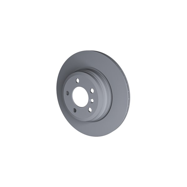 Bromsskiva Ventilerad, Bakaxel Topran Coated 503 018 TOPRAN