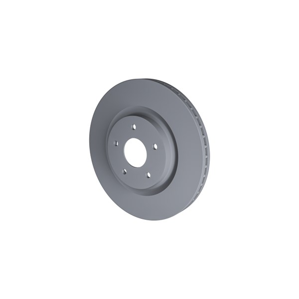 Bromsskiva Ventilerad, Framaxel Topran Coated 631 177 TOPRAN