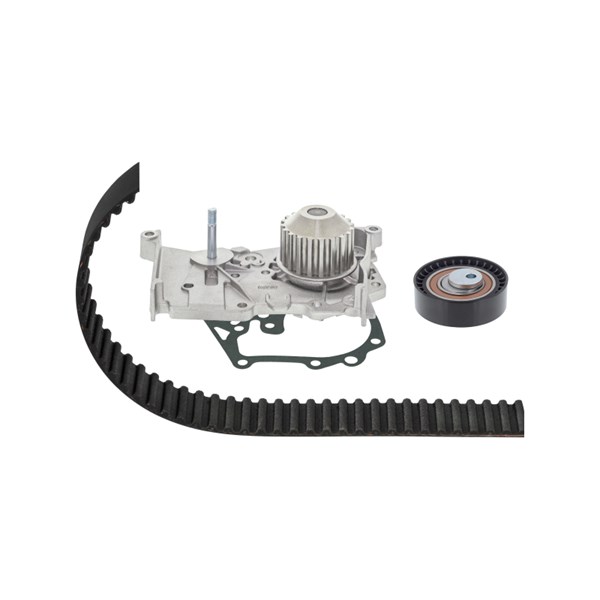 Kamremskit med vattenpump