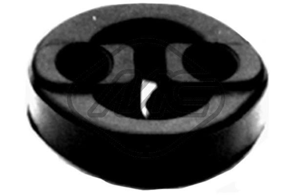 Gummiupphängning, ljuddämpare, Höger Metalcaucho 07063 Metalcaucho