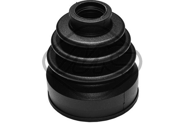 Dammskydd, drivaxel, på växellådssidan, Fram, höger eller vänster Metalcaucho Dammskydd, drivaxel, på växellådssidan, Fram, höger eller vänster Metalcaucho