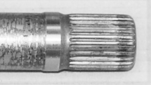 Drivaxel, framaxel höger Löbro 306520 LÖBRO