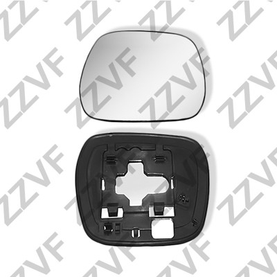 Spegelglas, yttre spegel, Höger Zzvf ZVTO2111R ZZVF