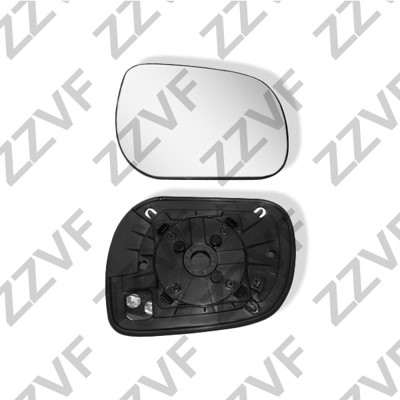 Spegelglas, yttre spegel, Höger Zzvf ZVTO2114R ZZVF