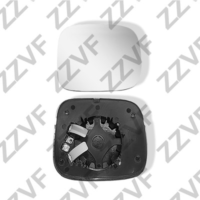 Spegelglas, yttre spegel, Vänster Zzvf ZVVO1108L ZZVF