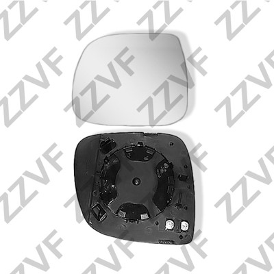 Spegelglas, yttre spegel, Vänster Zzvf ZVVW1124L ZZVF Spegelglas, yttre spegel, Vänster Zzvf ZVVW1124L ZZVF