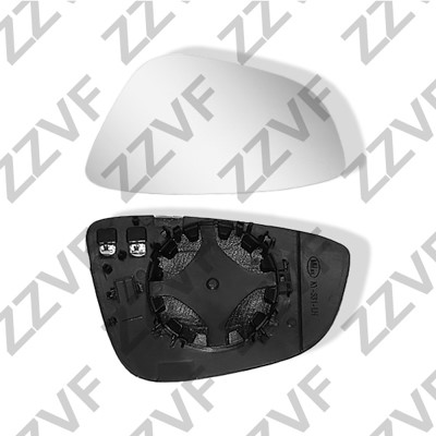 Spegelglas, yttre spegel, Vänster Zzvf ZVVW1125L ZZVF