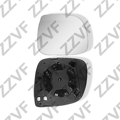 Spegelglas, yttre spegel, Höger Zzvf ZVVW2124R ZZVF Spegelglas, yttre spegel, Höger Zzvf ZVVW2124R ZZVF