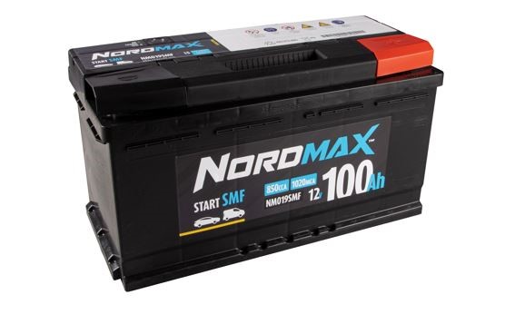 Startbatteri. Nordmax SMF   12V 100Ah 800A Nordmax