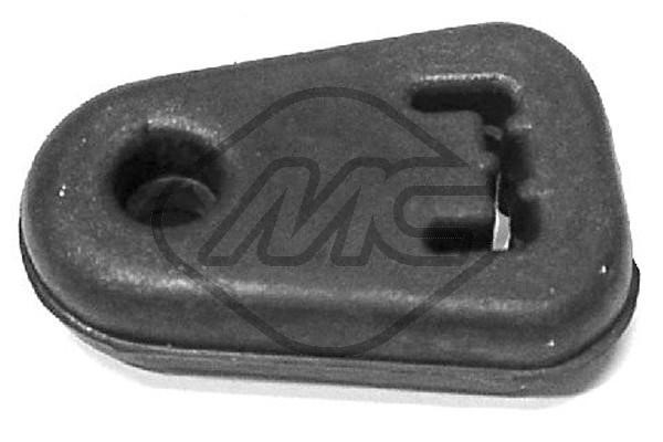 Gummiupphängning, ljuddämpare, Fram Metalcaucho 02720 Metalcaucho