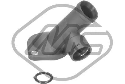 Rördel, motorkylning, Vänster Metalcaucho 03917 Metalcaucho