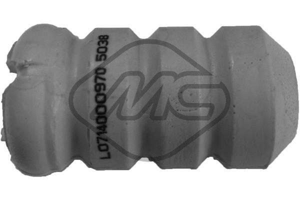 Genomslagsgummi, stötdämpare, Framaxel Metalcaucho 05038 Metalcaucho