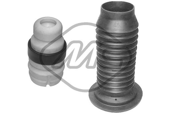 Genomslagsgummi, stötdämpare, Fram, höger eller vänster Metalcauc Metalcaucho