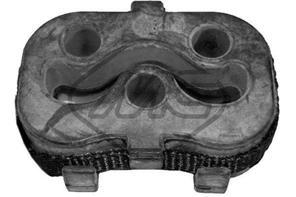 Gummiupphängning, ljuddämpare, Bak Metalcaucho 05560 Metalcaucho