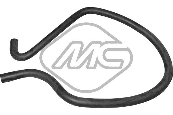 Slang, värmeväxlare, värmare, Vänster Metalcaucho 05594 Metalcaucho