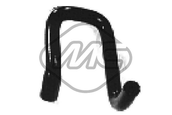 Slang, värmeväxlare, värmare, Ingång Metalcaucho 07663 Metalcaucho