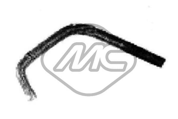 Rörledning, EGR-ventil Metalcaucho 07670 Metalcaucho