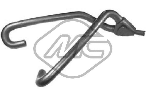 Slang, värmeväxlare, värmare, Insugsgrenrör Metalcaucho 08346 Metalcaucho