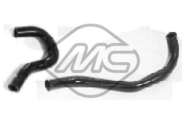 Rörledning, EGR-ventil Metalcaucho 08360 Metalcaucho
