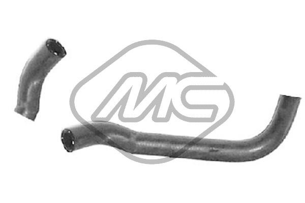 Rörledning, EGR-ventil Metalcaucho 08361 Metalcaucho