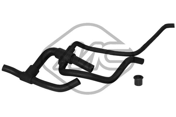 Slang, värmeväxlare, värmare, Utgång Metalcaucho 08435 Metalcaucho