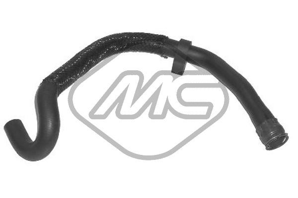Slang, värmeväxlare, värmare, Vänster Metalcaucho 08594 Metalcaucho