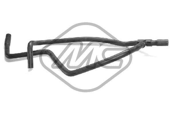 Slang, värmeväxlare, värmare, Utgång Metalcaucho 08815 Metalcaucho
