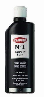 Carplan No.1 Super Slik - Däck & Trim Glans 0,6 L Carplan CNT600 CarPlan