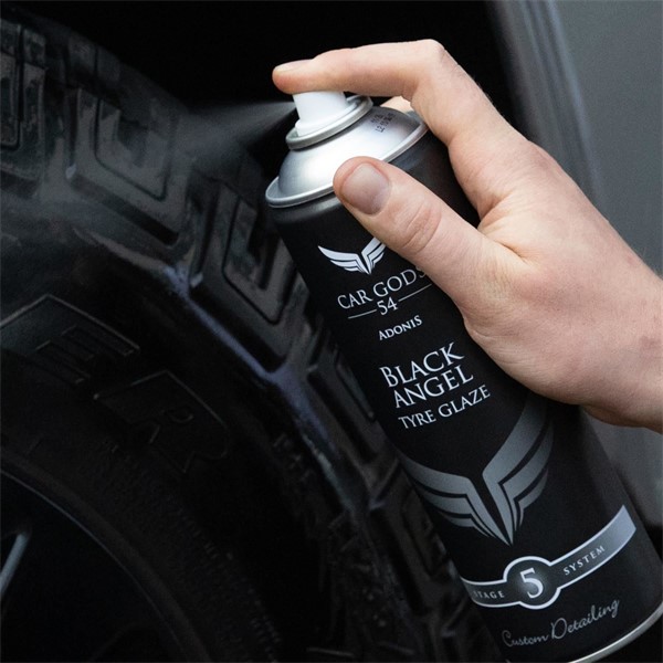 Car Gods Black Angel Tyre Glaze 0.5 L, Universal Cargods GOD054 CarGods Car Gods Black Angel Tyre Glaze 0.5 L, Universal Cargods GOD054 CarGods