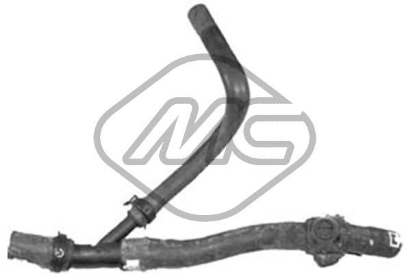 Slang, värmeväxlare, värmare Metalcaucho 09171 Metalcaucho