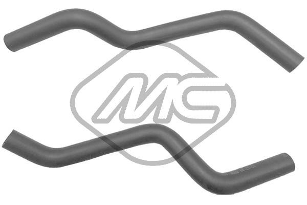 Slang, värmeväxlare, värmare Metalcaucho 09289 Metalcaucho
