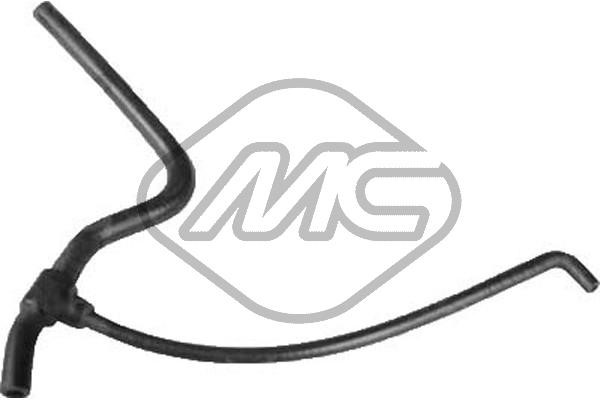 Slang, värmeväxlare, värmare Metalcaucho 09401 Metalcaucho