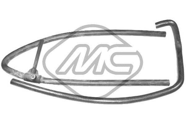 Slang, värmeväxlare, värmare Metalcaucho 09407 Metalcaucho