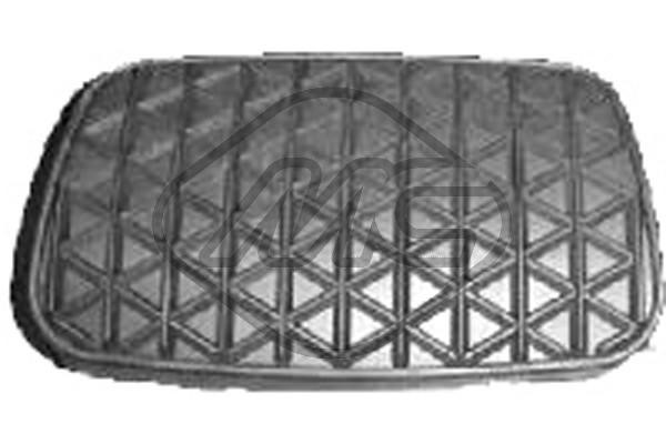 Pedalbelägg, bromspedal Metalcaucho 41822 Metalcaucho