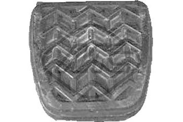 Pedalbelägg, bromspedal Metalcaucho 41831 Metalcaucho