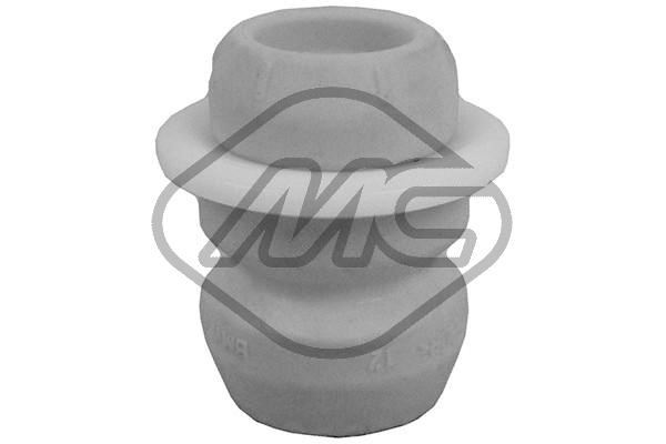 Genomslagsgummi, stötdämpare, Fram, höger eller vänster Metalcauc Metalcaucho