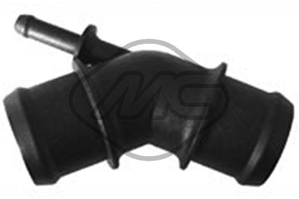 Rördel, motorkylning, Upptill, Bakom kylaren Metalcaucho 45045 Metalcaucho