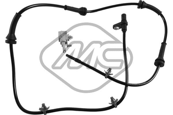 ABS-givare, Sensor, hjulvarvtal, Bakaxel, båda sidor Metalcaucho  Metalcaucho