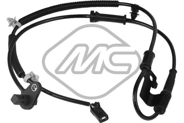 ABS-givare, Sensor, hjulvarvtal, framaxel vänster Metalcaucho 505 Metalcaucho