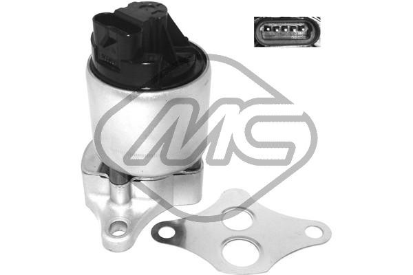 Ventil, EGR-avgasreglering Metalcaucho 93017 Metalcaucho