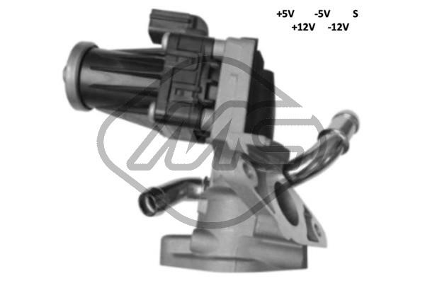 Ventil, EGR-avgasreglering Metalcaucho 93054 Metalcaucho