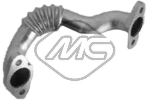 Rörledning, EGR-ventil Metalcaucho 94635 Metalcaucho