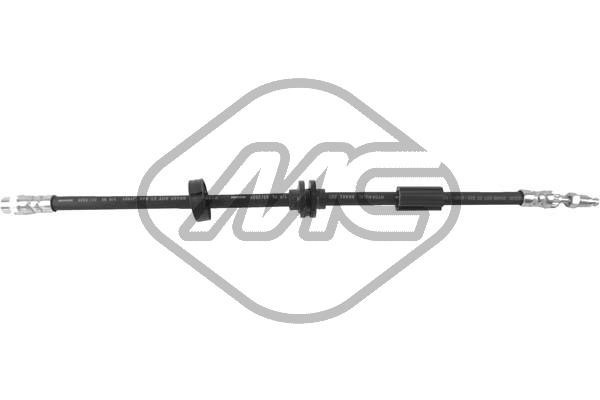 Bromsslang, Framaxel, Tvåsidig Metalcaucho 96712 Metalcaucho