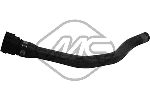 Slang, värmeväxlare, värmare, Höger Metalcaucho 97191 Metalcaucho